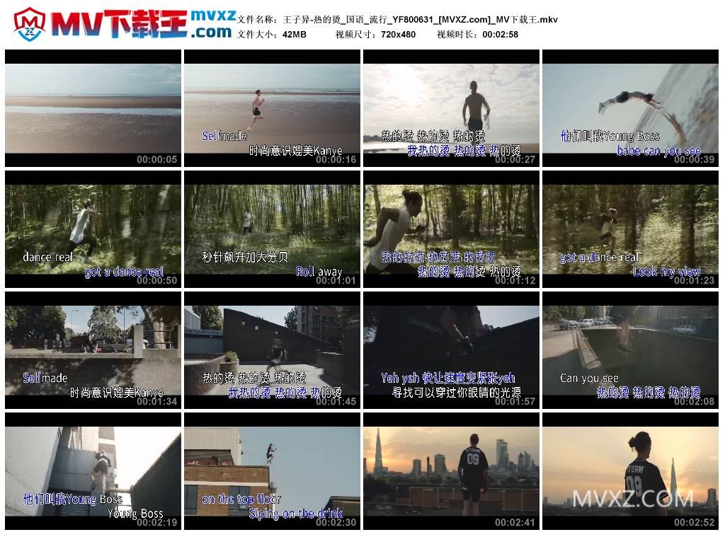 王子异-热的烫_国语_流行_YF800631